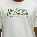 Camisa De Manga Corta The Flower - Natural/Combinado