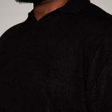 Camisa Polo Just In Time Sweater - Negro