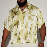 Camisa Abotonada Crepe Texture - Verde