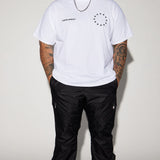 Camisa De Manga Corta Filling Vacancy Like The Brightest Star - Blanco