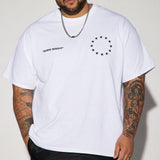 Camisa De Manga Corta Filling Vacancy Like The Brightest Star - Blanco