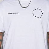 Camisa De Manga Corta Filling Vacancy Like The Brightest Star - Blanco