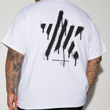 Camisa De Manga Corta Filling Vacancy Like The Brightest Star - Blanco