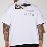 Camisa De Manga Corta Creation Of Michelangelo Oversized - Blanco