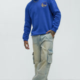 Sudadera Warriors Loud Crewneck - Azul Rey