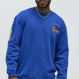 Sudadera Warriors Loud Crewneck - Azul Rey