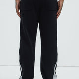 Pantalón Deportivo Bulls Backboard Skinny Flare - Negro Rojo