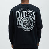Sudadera Raiders Crewneck - Negro