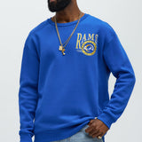 Sudadera De Cuello Redondo Rams - Azul Rey