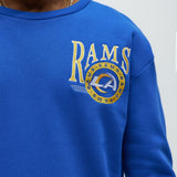 Sudadera De Cuello Redondo Rams - Azul Rey
