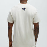 Camisa De Manga Corta Rams Upfront - Blanco