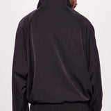 Chaleco Stormy Iridescent Nylon - Negro