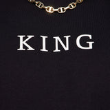 Camisa De Manga Corta Bling King - Negro