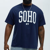 Camisa De Manga Corta SOHO NY - Azul Marino