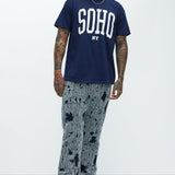 Camisa De Manga Corta SOHO NY - Azul Marino