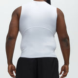 Camiseta Vital Compression Cut Off - Blanco