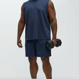 Camiseta Vital Active Cut Off - Azul Marino