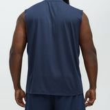 Camiseta Vital Active Cut Off - Azul Marino