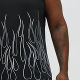 Camiseta De Tirantes Fuel The Fire Active - Negro