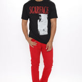 Camisa De Manga Corta Classic Scarface - Negro