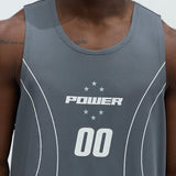 Camiseta De Tirantes Power Within Active - Gris