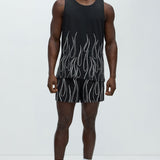 Camiseta De Tirantes Fuel The Fire Active - Negro