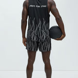Camiseta De Tirantes Fuel The Fire Active - Negro
