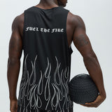 Camiseta De Tirantes Fuel The Fire Active - Negro