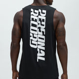 Camiseta De Tirantes Personal Record Active - Negro