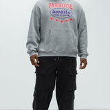 Sudadera Paradise Awaits Dare To Dream - Gris Suave