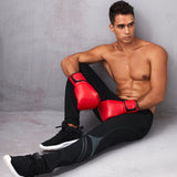 Manfinity Fitness Pantalones deportivos con estampado de letra