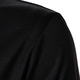 Manfinity Hombres Camisa polo con bordado de cornamenta panel en contraste