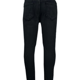 Manfinity Hombres Jeans desgarro algodon de lado panel en contraste