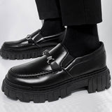 Zapatos casuales de negocios de moda para hombres, versatiles