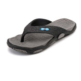 Chanclas Planas Informales Impermeables De Dos Tonos Para Hombre, Sandalias De Playa