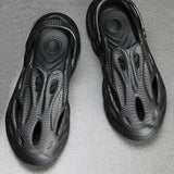 Zapatos con agujeros transpirables para hombre Sandalias de playa con suela suave de verano