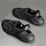 Zapatos con agujeros transpirables para hombre Sandalias de playa con suela suave de verano