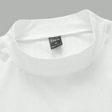 Manfinity Basics Camisetas de hombre, ajuste regular, cuello redondo, hombro caido, manga corta, camiseta basica, sencilla, ideal para el verano, de poliester