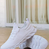 Zapatos casuales para caminar de los hombres zapatos de entrenamiento de malla transpirable antideslizantes deportes atleticos correr zapatillas de deporte al aire libre