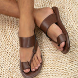 Sandalias arabes comodas y casuales de estilo para hombre, pantuflas de verano