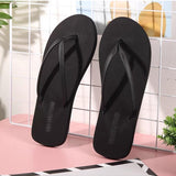 de exterior desgaste parejas negro Chanclas de hombres verano Sandalias con Zapatillas exterior pellizco antideslizante tacon plano playa Zapatos tendencia