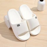 Zapatillas minimalista de rayas de plastico playa para hombres , adecuado para parejas