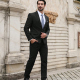 CLOUDSTYLE Hombres 1 pieza con boton Blazer & 1 pieza Pantalones de traje