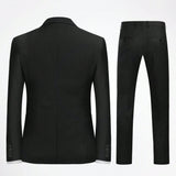 CLOUDSTYLE Hombres 1 pieza con boton Blazer & 1 pieza Pantalones de traje