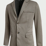 Manfinity Mode Hombres con boton Blazer & Pantalones de traje & Chaleco