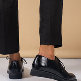 Zapatos Oxford De Negocio Formales Britanicos Con Estilo Tallado Para Otono E Invierno, Zapatos De Cordones Derby Para Hombres, Zapatos De Bodas Para El Novio