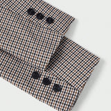 Manfinity Mode Hombres Camisa con estampado de cuadros & Pantalones de cintura con cordon