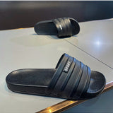 Sandalias De Verano Para Hombres, Pantuflas Nuevas, Arrastre De Una Sola Palabra, Resistente A La Moda Suela Suave, Cojines De Aire De Suela Gruesa, Zapatos De Playa Antideslizantes De Personalidad