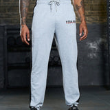 Manfinity Sport Corelite Hombres Pantalones deportivos con estampado de letra y costura lateral en contraste con cordon en la cintura