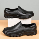 Zapatos De Cocinero Para Hombre, Antideslizantes, Impermeables, Con Suela Eva Suave De Moda, Zapatos De Interior/exterior, Color Negro